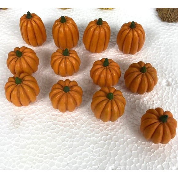 Dept 56 Halloween Village Accessories Set 52704 & Maple Burch Trees 52655 2 Sets - Picture 9 of 16